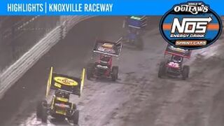 World of Outlaws NOS Energy Drink Sprint Cars Knoxville Raceway, August 13, 2021 | HIGHLIGHTS