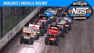 World of Outlaws NOS Energy Drink Sprint Cars Knoxville Raceway, August 12, 2021 | HIGHLIGHTS