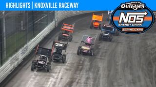 World of Outlaws NOS Energy Drink Sprint Cars Knoxville Raceway, August 11, 2021 | HIGHLIGHTS