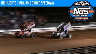 World of Outlaws NOS Energy Drink Sprint Cars Williams Grove Speedway, July 24, 2021 | HIGHLIGHTS