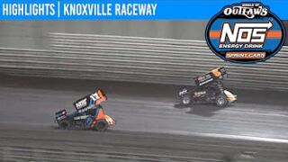 World of Outlaws NOS Energy Drink Sprint Cars at Knoxville Raceway June 12, 2021 | HIGHLIGHTS