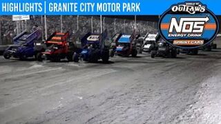World of Outlaws NOS Energy Drink Sprint Cars at Granite City Motor Park June 5, 2021 | HIGHLIGHTS
