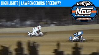 World of Outlaws NOS Energy Drink Sprint Cars at Lawrenceburg Speedway May 31, 2021 | HIGHLIGHTS