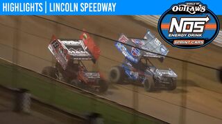 World of Outlaws NOS Energy Drink Sprint Cars at Lincoln Speedway May 12, 2021 | HIGHLIGHTS