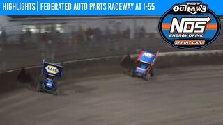 World of Outlaws NOS Energy Drink Sprint Cars at I-55 April 3, 2021 | HIGHLIGHTS