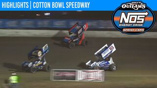 World of Outlaws NOS Energy Drink Sprint Cars Cotton Bowl Speedway March 19, 2021 | HIGHLIGHTS