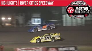 World of Outlaws Morton Building Late Models at River Cities Speedway July 16, 2021 | HIGHLIGHTS