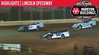 World of Outlaws Morton Buildings Late Models Lincoln Speedway August 20th, 2020 | HIGHLIGHTS