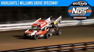 World of Outlaws NOS Energy Drink Sprint Cars Williams Grove Speedway October 3, 2020 | HIGHLIGHTS