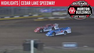 World of Outlaws Morton Buildings Late Models Cedar Lake Speedway, July 4, 2020 | HIGHLIGHTS