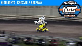 World of Outlaws NOS Energy Drink Sprint Cars Knoxville Raceway August 13, 2020 | HIGHLIGHTS