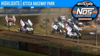 World of Outlaws NOS Energy Drink Sprint Cars Attica Raceway Park, July 14, 2020 | HIGHLIGHTS