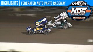 World of Outlaws NOS Energy Drink Sprint Cars Federated Auto Parts Raceway May 22, 2020 | HIGHLIGHTS
