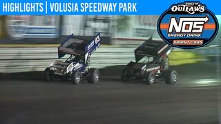 World of Outlaws NOS Energy Drink Sprint Cars Volusia Speedway Park, February 8th, 2020 | HIGHLIGHTS