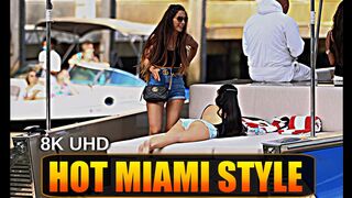 HYBRID MEGA YACHT | MIAMI RIVER GETS WILD #12 !! 8K UHD