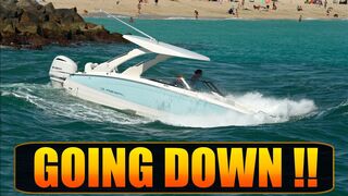 HAULOVER NEWBIE IN TROUBLE | HE NEVER HEARD ABOUT TRIM AND SPEED | BOAT ZONE