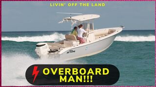 GRANDPA OVERBOARD AT HAULOVER INLET |@Boat Zone