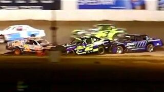 Spins and Crashes - January 2020 - Dirt Track Racing