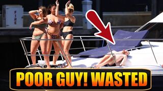 WHAT DID THEY DO TO HIM? THREE GIRLS VS 1 GUY @Boat Zone