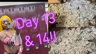 *****Day 13 & 14 |Security tried to kick me out | Episode 7| $50,000 in 30 days MONEY CHALLENGE ****