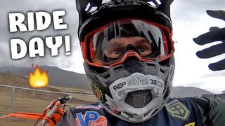 Riding Fox Raceway Before Pro Motocross National! Gopro Raw Track Preview