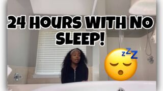 I HAD TO STAY UP 24 HOURS‼️‼️BEHIND THE SCENES****#vlogtober VLOGTOBER day 4