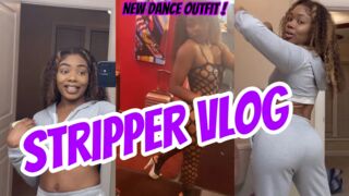 LETS GO TO WORK | MONDAY NIGHT STRIPPER VLOG | NEW DANCE OUFIT ????????‼️