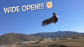 Riding WIDE OPEN at Fox Raceway!!