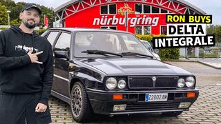 Ron Buys a Lancia Delta Integrale 16v, The Crew Heads to Nürburgring! // #CarcaineAbroad PART 4