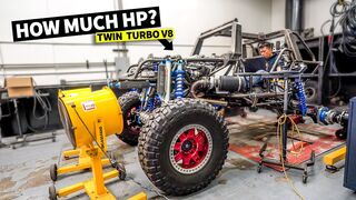 World's most powerful Halo WARTHOG! Dyno Day for our 1,000hp Twin Turbo V8 video game war machine!