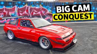 The BADDEST 515hp LS3 Chrysler Conquest on the planet RIPS Tire Slayer Studios!!  // BUILD BREAKDOWN