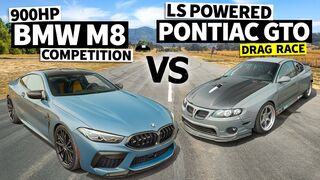 Twin Turbo 2020 BMW M8 Competition vs LS Powered 830hp 2006 Pontiac GTO // This vs That