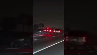 The Biggest Freeway Car Crash Ever Los Angeles #shorts