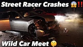 Street Racer Loses Control & Crashes *Total loss*