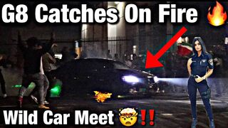 Pro Charge Pontiac G8 Shut Down Huge Los Angeles Car Meet Gone Wrong *Must Watch*