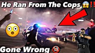 Huge Los Angeles Underground Carmeet Gone Wrong Street Racer Runs From Police Task Force !!!