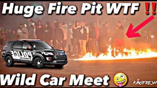 Fast And The Furious 9 In Real Life Gone Wrong Street Racers Form A Huge (Fire PIT) In The Streets!