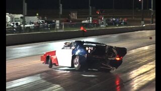 CRAZY Blown AMX Drag Racing SAVE