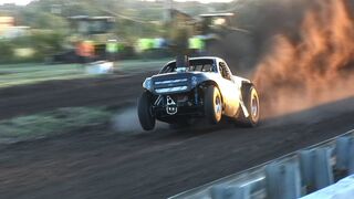 DIRT TRACK DRAG HIGHLIGHTS - Mud Down in T-Town