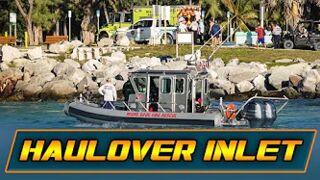 Dangerous Winds & Currents at Haulover Inlet (Rescue Involved)