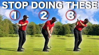 3 BIGGEST BACKSWING MISTAKES - How to fix them