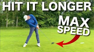 HOW TO HIT THE GOLF BALL LONGER & INCREASE CLUB HEAD SPEED!