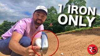 Playing golf with a 1 iron (16°) for EVERY shot!
