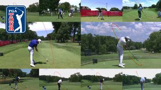 Tracing some of golf’s best swings on the PGA TOUR