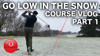 GOING LOW IN THE SNOW! COURSE VLOG PART 1