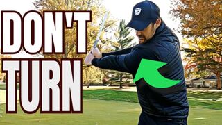 Don't Turn Your Shoulders In The Golf Swing