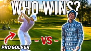 GM GOLF Challenges Korn Ferry Tour Pro Golfer to a MATCH | Who wins?