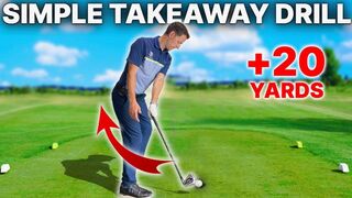 Simple Takeaway Drill - This golf swing takeaway drill was a GAME CHANGER for a recent student
