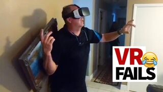 Hilarious VR Fails Compilation | 'We're Not Ready Yet!' ????