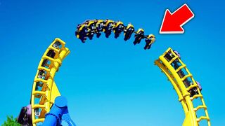 10 SCARIEST Roller Coasters IN HISTORY!